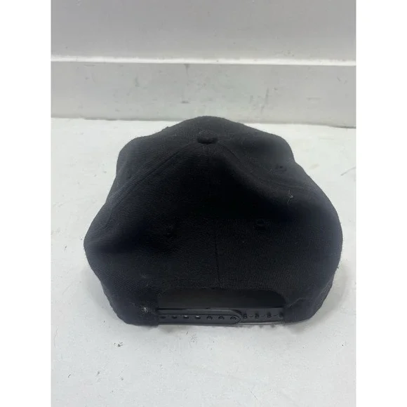 New Era 9Fifty Chicago Bulls Holographic Brim Snapback Hat Adjust NBA Cap Black - Picture 3 of 6